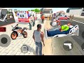 😭 Franklin Ka Accident Ho Gaya 💥😱 Indian Theft Auto Simulator 💥🤯 Indian bike Driving 3d Game 💥🤩
