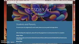 Helpful Tips For Navigating the Art E-learning Site