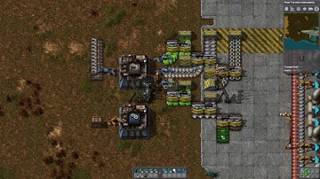 Factorio 0.15 Railworld S18 E018 Making Factories