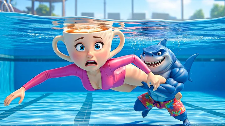 TRALALERO TRALALA CHEATED AT THE SWIMMING COMPETITION WITH BALLERINA CAPPUCCINA | Brainrot Italian