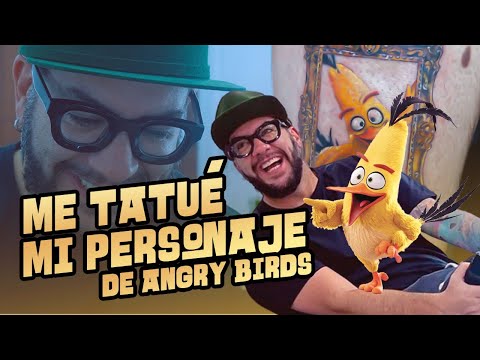 Me TATÚO a mi PERSONAJE de Angry Birds ¿mi último TATUAJE? | Faisy