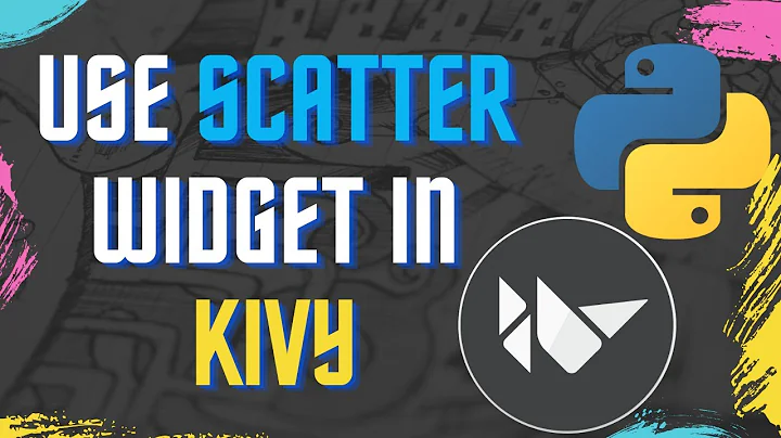 How to use Scatter widget in Kivy | kivy | kivymd | python |