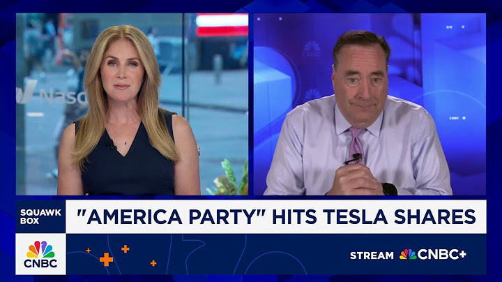 Elon Musk's 'America Party' hits Tesla shares as investors question CEO's focus