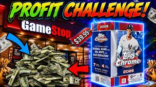 🚨CAN WE MAKE PROFIT!?🚨2026 TOPPS CHROME BASEBALL PROFIT CHALLENGE! OPENING 3 BLASTER BOXES!💸