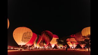 New Guinness World Records title for the Worlds Largest Hot Air Balloon Glow Show