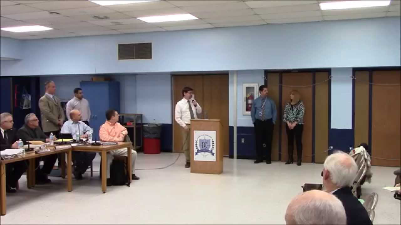 Denville Board of Education Meeting March 23, 2015 YouTube
