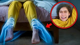 Someone PULLED Suri's FEET While She SLEPT!! **STAY AWAY**