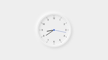 How To Create Neumorphism Analog Clock With HTML CSS And Javascript