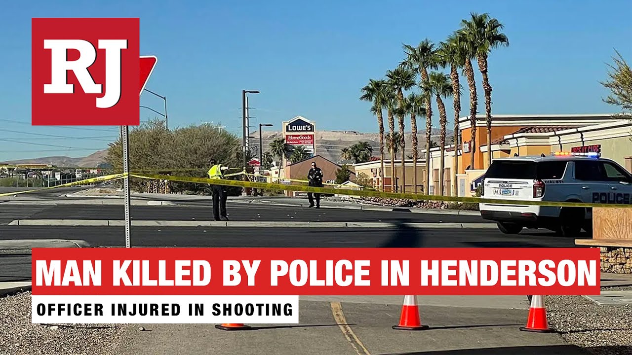Man killed by police, officer injured in Henderson shooting - YouTube