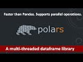 Polars a multi-threaded lightning fast Python Library | The next Big Python Data Science Library