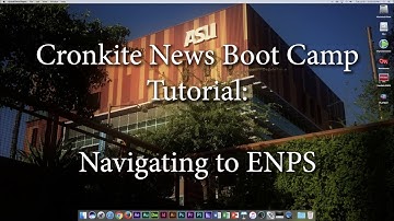 Navigating to ENPS Tutorial