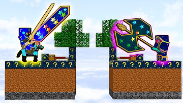 ONE VÀ NOOB YETI THỬ THÁCH SINH TỒN TRÊN ĐẢO LUCKY BLOCK ASTRAL TRONG MINECRAFT