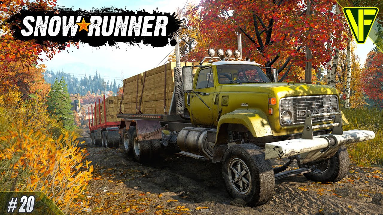 Bridge Building & Wood Supplies SnowRunner 20 YouTube