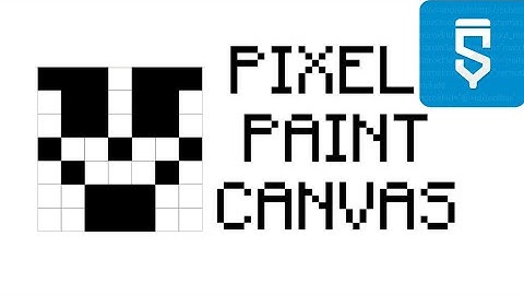Make a pixel paint app using List View in Sketchware