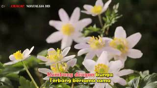 SANISAH HURI KUMBANG DENGAN BUNGA LIRIK