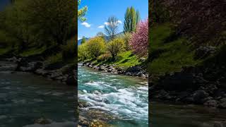 Relax Your Mind in 8 Seconds 🌿💧 Spring Water Sounds #Shorts