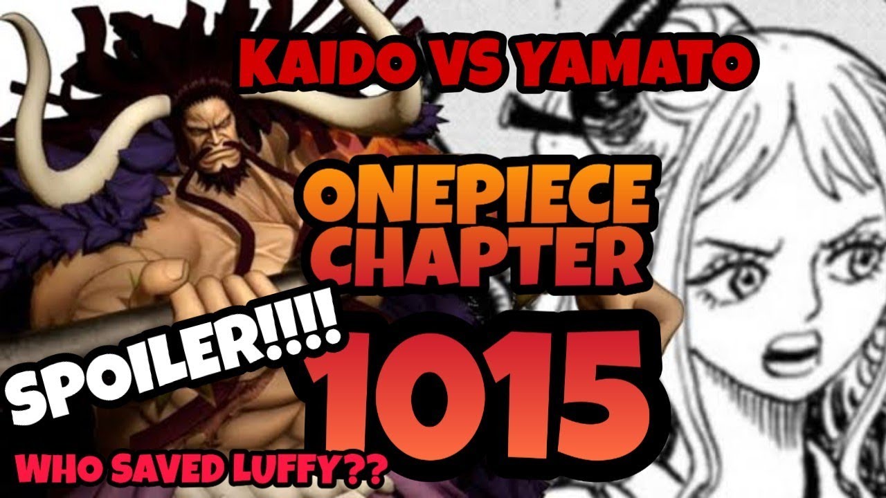 One Piece Chapter 1015 Spoiler Chains More Detailed On The Description Youtube