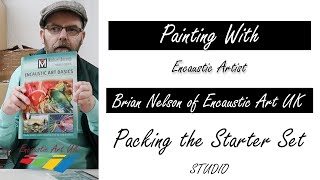 Encaustic Art - Starter Set Studio - Behind the Scenes