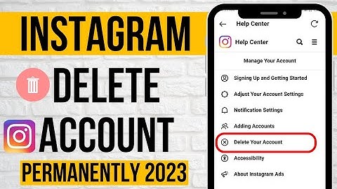 How to Delete Your Instagram Account Permanently 2023 | New Update