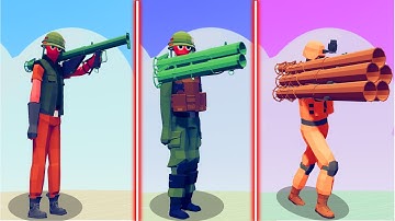EVOLUTION OF SUPER ROCKET LAUNCHER | TABS - Totally Accurate Battle Simulator