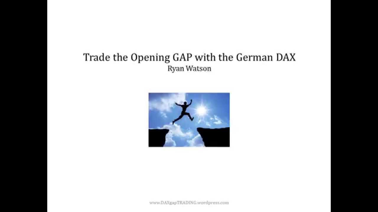 Trade the Opening GAP with the German DAX