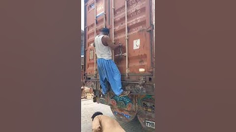 How to broken a seal of heavy vehicle, #seal #broken #open #vehicle #vehicles #viralshort