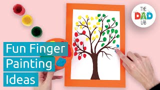 cool finger painting ideas for beginners