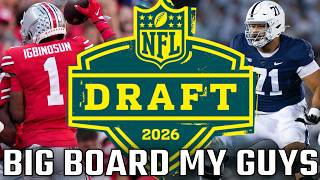 Building the Big Board: My Guys in the 2026 NFL Draft | Olaivavega Ioane Rise Begins