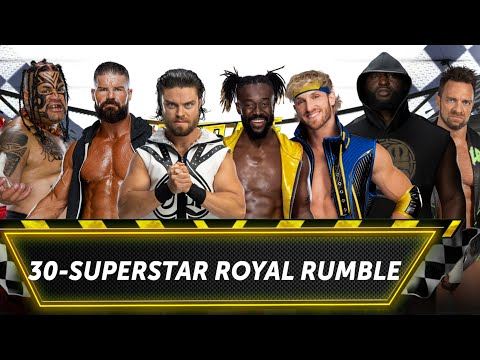 WWE 2K24 30 Man Royal Rumble Match 