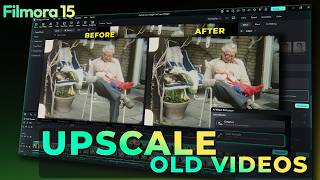 Bring Old Family Videos Back to Life | Filmora AI Enhancer screenshot 5