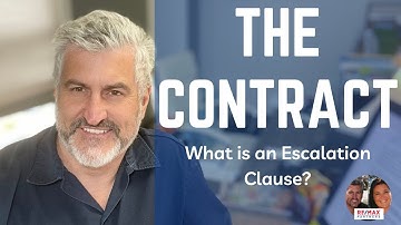 The Contract: What is an Escalation Clause?