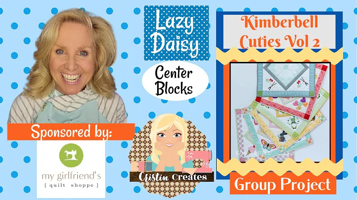 Kimberbell Cuties Vol 2 Table Toppers - Jan Lazy Daisy Center - Group Project
