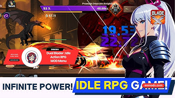 ✅Dual Blader : Idle Action RPG [MOD Menu APK][Damage Multiplier][Damage Reduction][Speed] & More