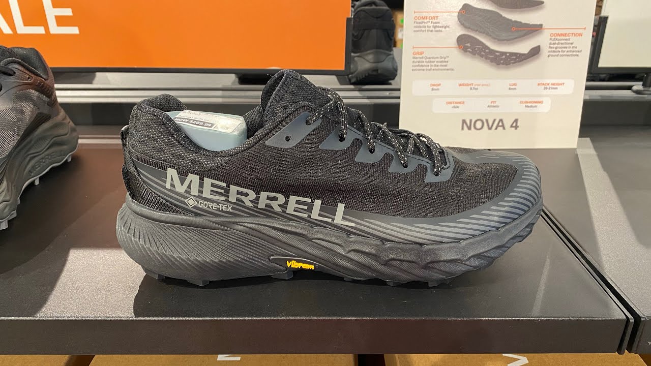 MERRELL Agility Peak 5 GORE-TEX (Black/ Black) - Style Code