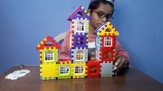 How to make a two legged house with building blocks KBN Kids screenshot 3