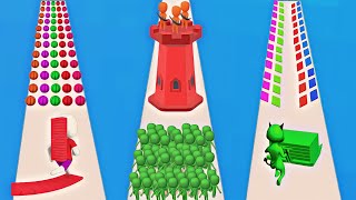 Max Level - Count Master, Bridge Race, Stack colors