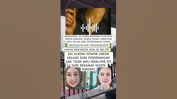 Thumbnail of MERINDING ISI SU4RA TEKAMAN FLASHDISK NIKITA MIRZANI‼️#viral #nikitamirzani #rezagladys #trending