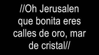 Oh Jerusalen Version KARAOKE REMIX by "ex dj chevy"