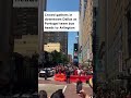 Portugal team bus heads to Arlington from downtown Dallas
