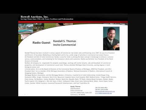 Guest Randy Thomas on National Real Estate Auction...