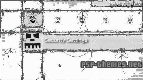 PSP Theme skulls PSP-Themes.NET