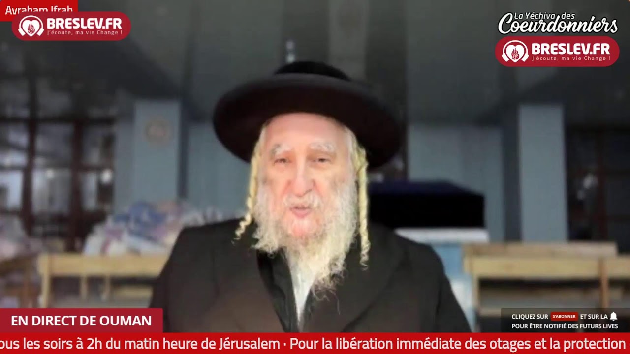 Kokhvei Or Sihot et Sipourim -25 sept -
