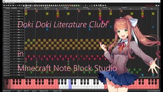 Doki Doki Literature Club! - A Minecraft Note Block Cover