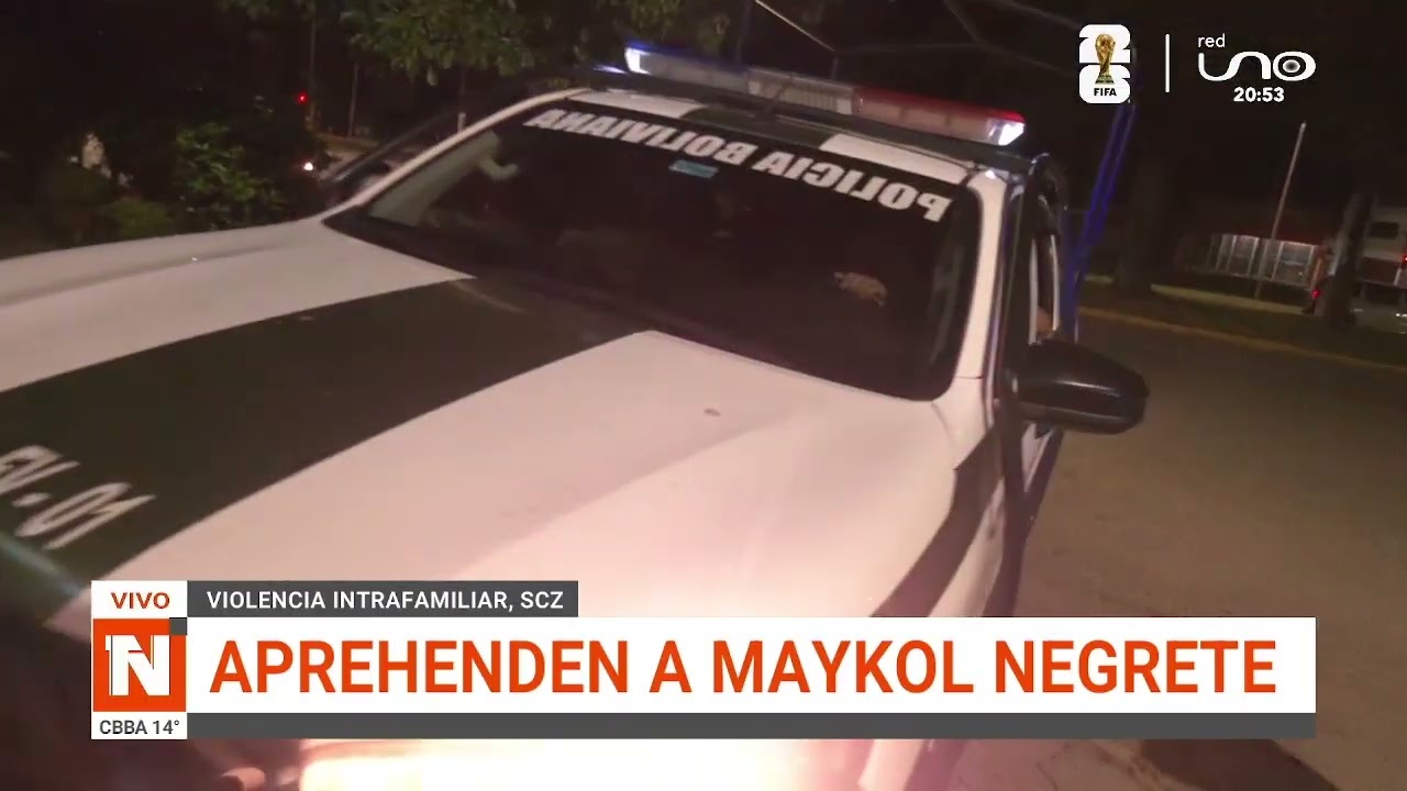 APREHENDEN AL CONCEJAL MAYKOL NEGRETE