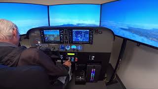 NUS-G1KS (Single Engine G1000)  GPS Approach with Low IFR and missed to holding