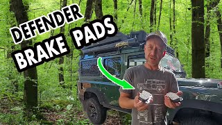 Brake pads replacement Land Rover Defender