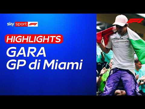 Video F1, GP Miami: gli highlights della gara, quarto Gran Premio della stagione