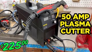 VEVOR 50 Amp Plasma Cutter - Honest Review - Non-Touch, Pilot Arc, 110V/220V Dual Voltage