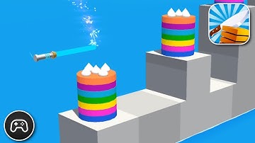 Slice It All - Gameplay Walkthrough Part 49 - Casual Game Levels 306-308 (iOS, Android)