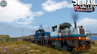 Derail Valley - Hauling Nuclear Fuel and Military Trucks with DE2 and DH4 - Part 1! #139